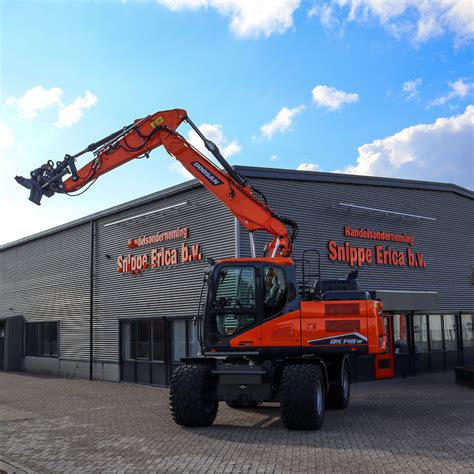 Afgeleverd Doosan Dx W Snippe Erica