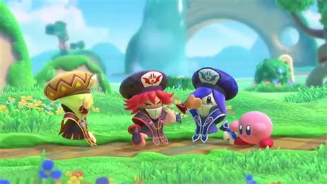 Kirby Star Allies Trio nouveaux personnages Vidéo Dailymotion