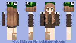 cute girl 3 Minecraft Skin