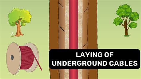 3 Methods Of Laying Underground Cables Youtube