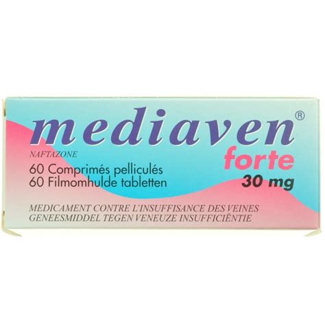 Mediaven Forte 30 Mg Comprimés Pell 60 X 30 Mg Acheter en ligne