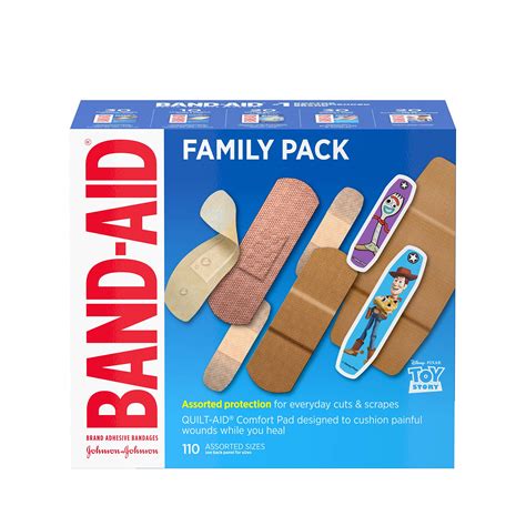 Buy Band-Aid Adhesive Bandage Family Variety Pack in Assorted Sizes ...