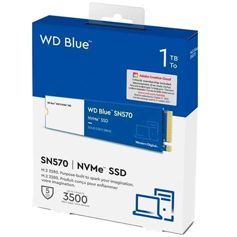 Disco Solido Ssd Tb Western Digital Sn Blue M Pcie Gen