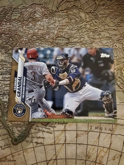 Topps Gold Yasmani Grandal For Sale Online Ebay