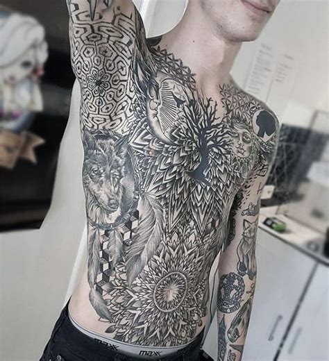 Armpit Tattoo Designs For Men