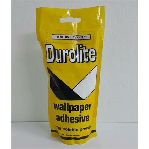 Durolite Adhesive Glue Powder For Wallpaper 125gm Shopee Malaysia