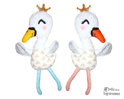 Swan Sewing Pattern Dolls And Daydreams