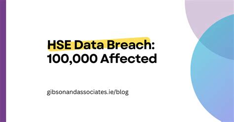 Hsc Data Breach Gibson Associates Solicitors Ireland