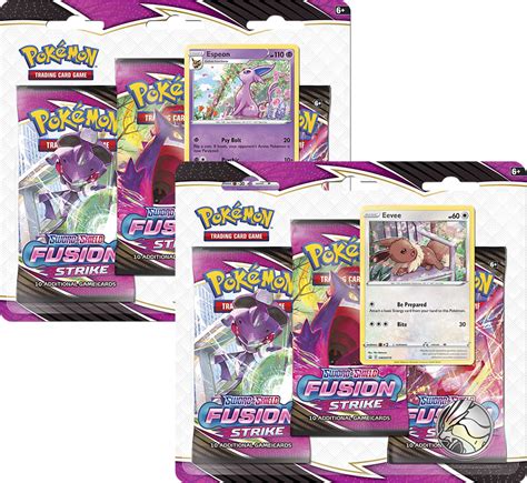 Pokemon Tcg Sword Shield Fusion Strike Pack Blister New Buy