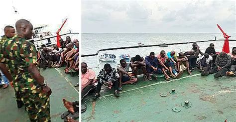 Navy Nabs 17 Suspects Siphoning 15m Litres Crude Oil Fingers Tompolo S