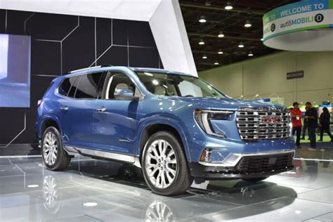 Next Gen 2024 Gmc Acadia Denali And At4 Changes To Know About