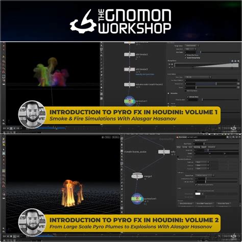 The Gnomon Workshop Introduction To Pyro Fx In Houdini