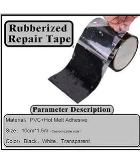 VARKAUS - Black Single Sided Flax Tape ( Pack of 1 ): Buy Online at ...