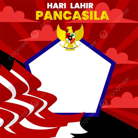 Hari Pancasila Vector Hd Images Free Download Pentagram Twibbon Hari Sexiz Pix