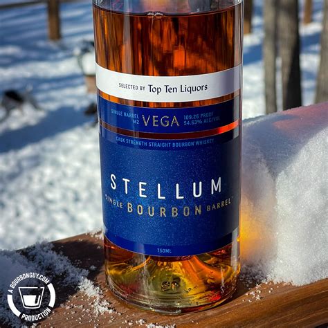Stellum Single Barrel Bourbon, Vega Release - Top Ten Liquors Selection