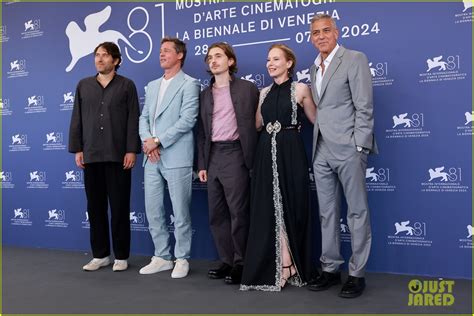 Photo George Clooney Brad Pitt Venice Film Festival Photo