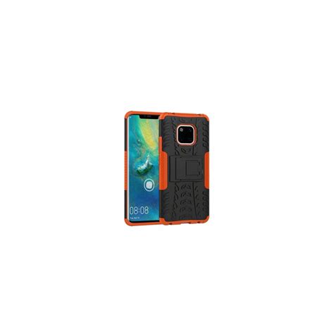 Stöttåligt skal med ställ Huawei Mate 20 Pro (LYA-L29) - Orange ...