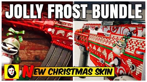 New Jolly Frost Christmas Bundle Amazing Skin And Charm Rainbow Six