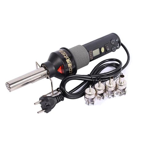 220V 450w 450 Degree Lcd Adjustable Electronic Heat Hot Air Gun Desoldering Soldering Station Ic