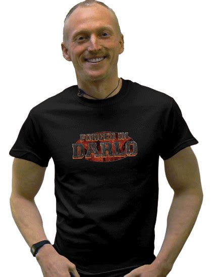 Forged In Darlo Darlaston T Shirt Black Country T Shirts