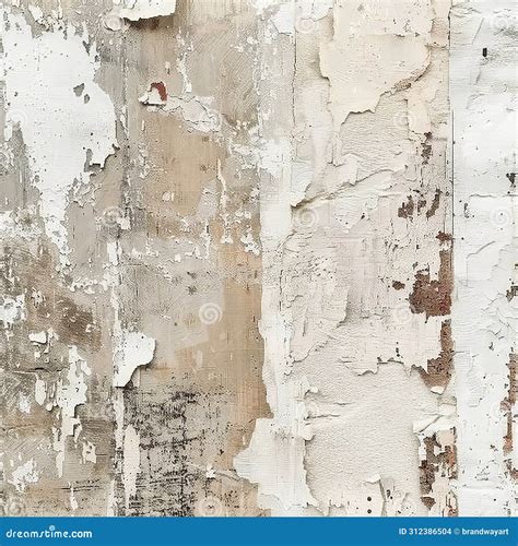 Close Up Of Peeling Paint On Wall Stock Illustration Illustration Of