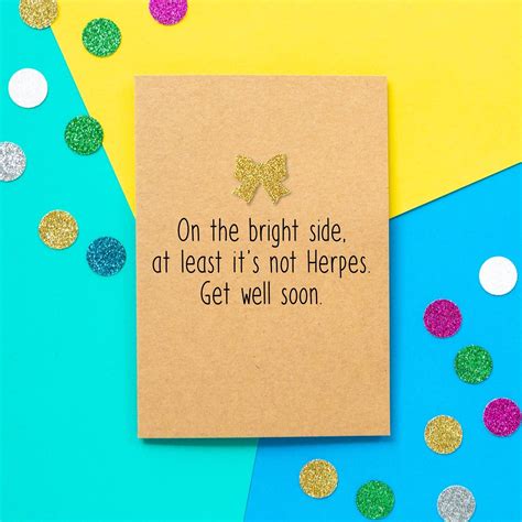 Funny Get Well Card Get Well Soon Card Funny Cancer Card at - Etsy