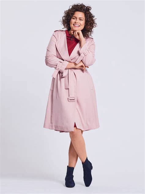 Выкройка Пальто тренчкот с отлетной кокеткой на спине: купить выкройки ...