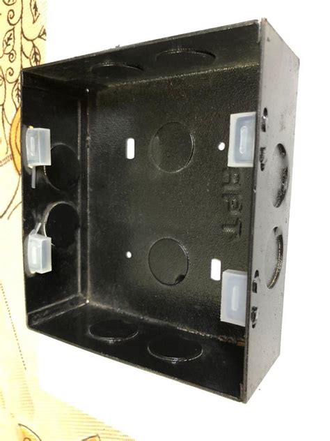 MS Powder Coated Rectangular JUNCTION BOX For Electrical Fittings At