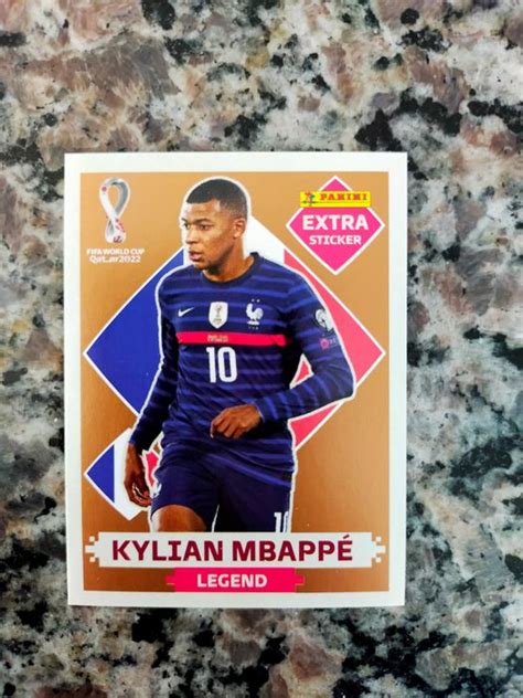 Panini Wc Qatar Kylian Mbapp Extra Sticker Bronze Catawiki