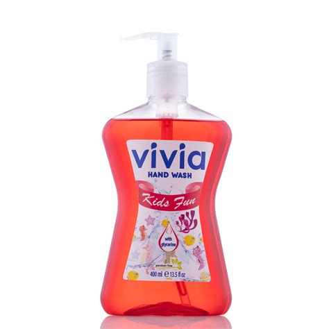 Vivia Hand Wash 400 Ml W Pump Box 12 Pcs Exl Vat Yepivia