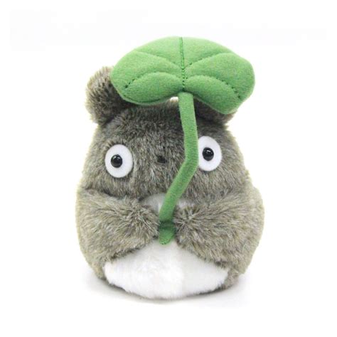 Studio Ghibli My Neighbor Totoro Fluffy Beanbag Totoro Leaf Muchwow