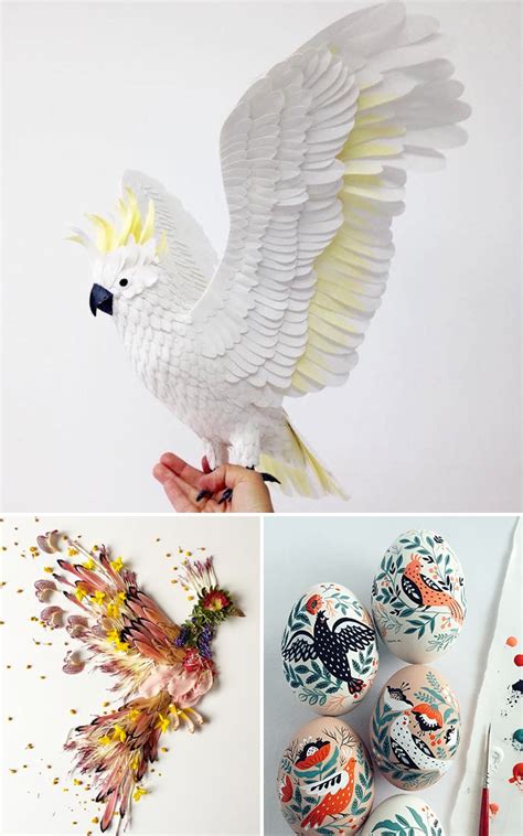 Bird Art Selection Shows How Artists Depict Birds In Art