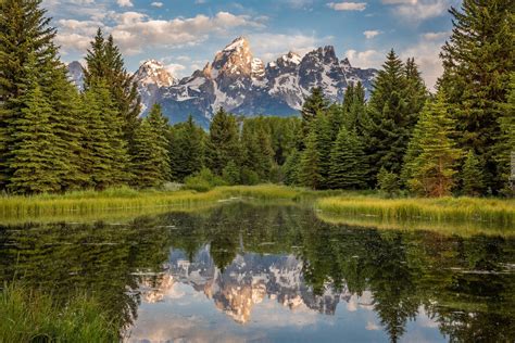 Góry Teton Range w Parku Narodowym Grand Teton