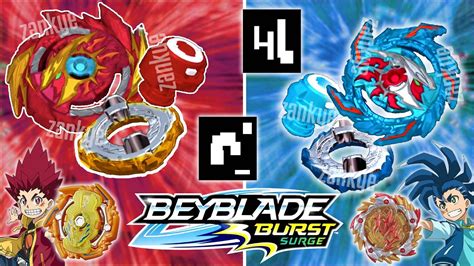 Beyblade Burst Surge QR Codes List