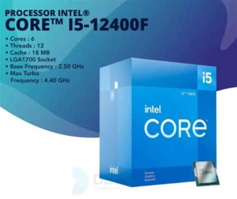 Intel Core I5 12400f Box Processor Pragyaz