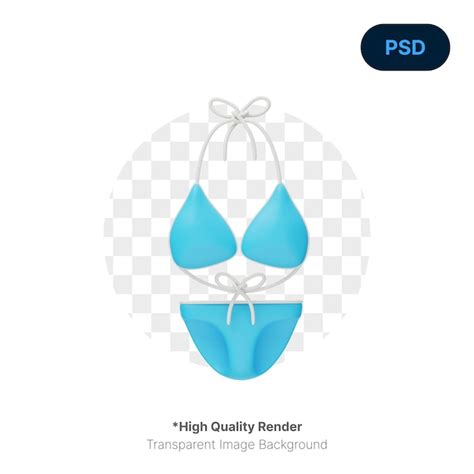 Premium Psd Bikini D Icon Premium Psd