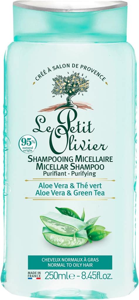 Le Petit Olivier Shampooing Micellaire Soin Purifiant Aloe Vera