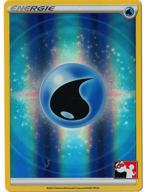 FR Pokémon Carte Energie Eau Epée et Bouclier V2 HOLO Play Pokémon