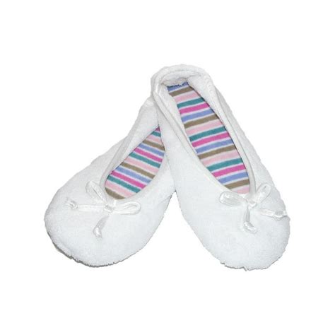 Isotoner - Isotoner Terry Classic Ballerina Slippers (Women's ...