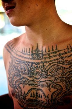 Sak Yant Tattoos Ideen Thai Tattoo Thailand Tattoo Muay Thai Tattoo