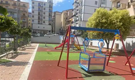 Roccadaspide Si Inaugura Parco Giochi Per Bambini