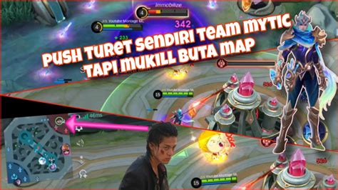 Push Rank Gusion Gendong Mytic Mukill Buta Map Youtube