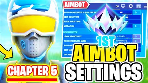 The 1 Unreal Controller Players Settings In Chapter 5 🎯😈 500 Aim