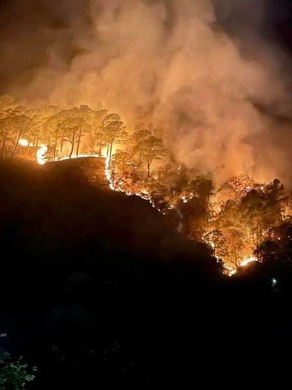 La Jornada Reportan Diez Incendios Forestales Activos En Durango