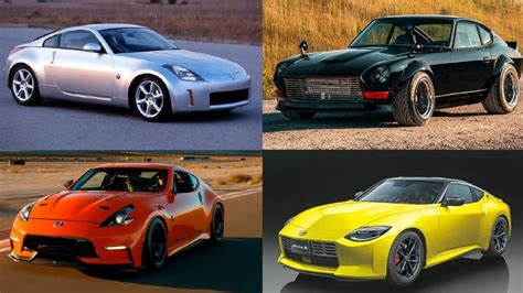 Nissan Z su historia a través de los años y sus 7 generaciones De