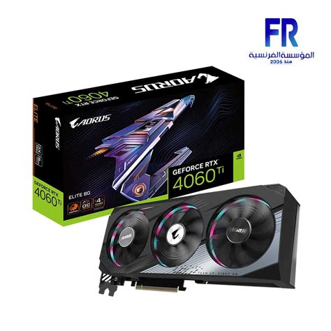 Gigabyte Aorus RTX 4060Ti Elite 8Gb DDR6X Graphic Card | Alfrensia