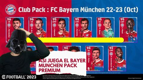 Asi Juega El Fc Bayern Munich Pack Premium Epic Youtube