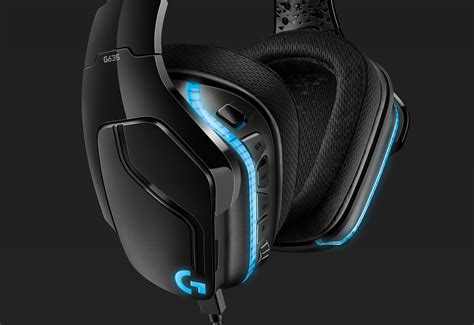 Logitech G635 Wired 7.1 Surround Sound Lightsync Gaming Headset | The ...