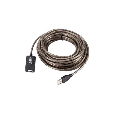 GENERICO Cable USB 5 Metros Extension Activo Macho A Usb Hembra 2 0