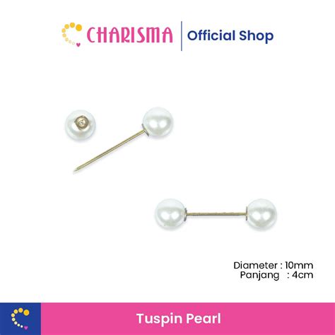 Jual Charisma Tuspin Pearl Bros Jilbab Mutiara Aksesoris Hijab